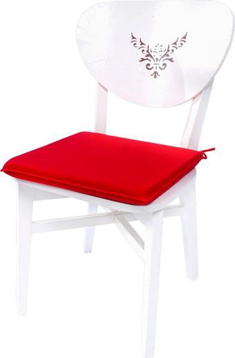 Homaks Kırmızı Sandalye Minderi 40X40