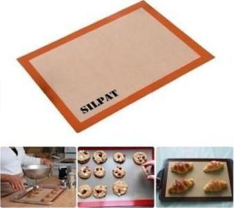 Silikon Silpat Yanmaz Yapışmaz Pişirme Matı