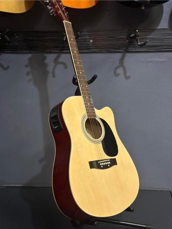 Sazhane Elektro Akustik Gitar Jumbo Kasa( Kılıf, Pena Dahil)