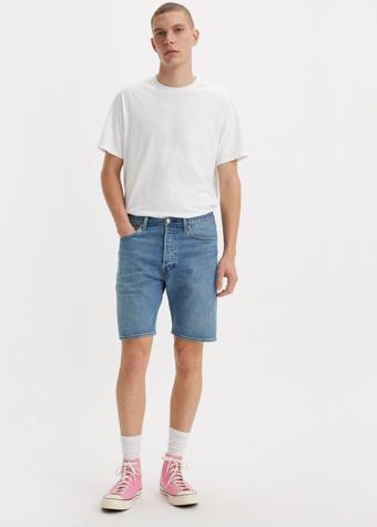 Levi's Erkek 501 ORIGINAL MAVİ JEAN ŞORT - 36512-0235