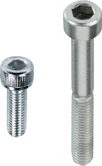 M12X50 DIN912 İmbus Cıvata 8.8 Beyaz 5 Li Paket