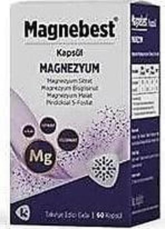 Magnebest Magnezyum 60 Kapsül