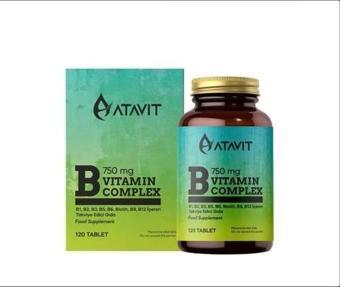 Atavıt B Vıtamın Complex 750 Mg 120 Tablet