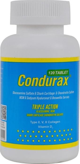 Condurax Glucosamıne Shark Cartılage Chondroıtın 120 Tb