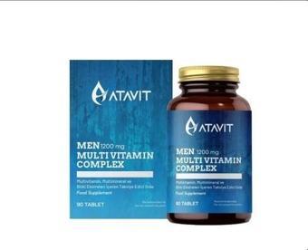 Atavıt Men Multı Vıtamın Complex 1200 Mg 90 Tablet
