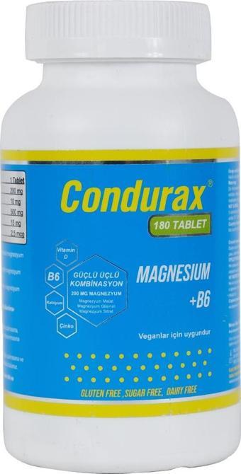 Condurax Magnesıum + B6 180 Tb