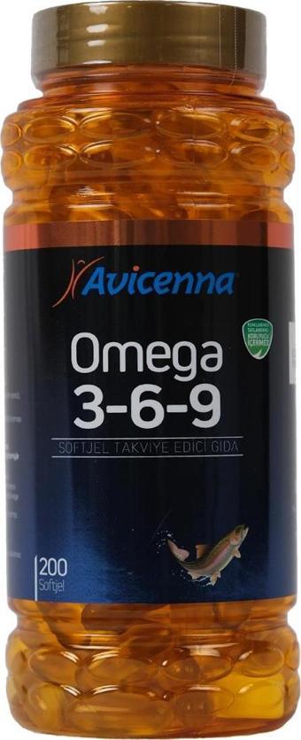 Avıcenna Omega 3 6 9 200  Softjel