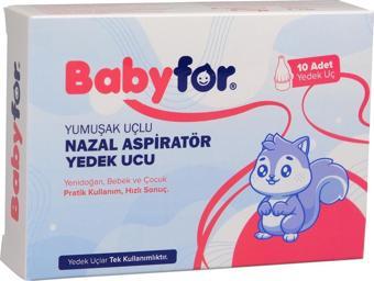 Babyfor Nazal Aspırator Yedek Uc 10 Lu