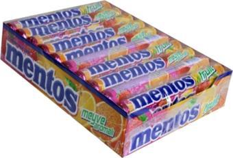 Mentos Karışık Meyve Aromalı Şeker 20 x 37.5 G