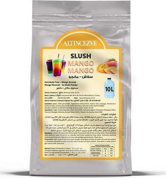 Altıncezve Ice Slush Karlı Buzlu Karlama Tozu | Mango 1.250 Gr - 10 L