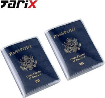 Tarix Şeffaf Pvc Pasaport Kılıfı,pasaport koruyucu,pasaport kabı 2 ADET