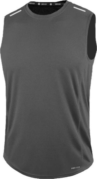 Erkek Nem Emici Hızlı Kuruma Atletik Teknik Performans Sporcu Sıfır Kol T-shirt DRIFIT-SIFIRKOL