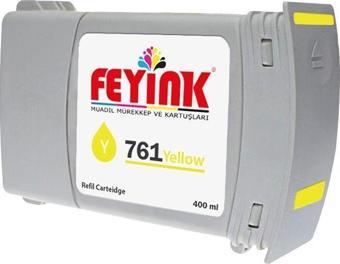 ® Hp 761-765 Yellow (Y) Feyink Muadil Kartuş 400ml Designjet 7100/T7200