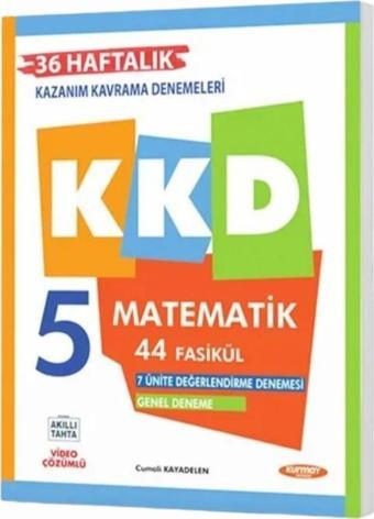 Kurmay Yayınları 5. Sınıf Matematik Haftalık Kazanım Kavrama Denemeleri - Kurmay Yayınları