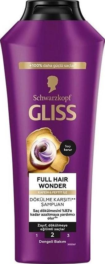 Glıss Şampuan Full Haır Wonder Dökülme Karşıtı 400 Ml