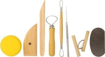 Seramik Başlangıç Seti 8 Parça (POTTERY TOOL KIT)