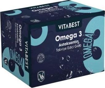 Vitabest Omega 3 Astaksantin 90 Yumuşak Kapsül