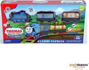 Asya Oyuncak Kutulu 266B-3 Karater Baskılı Tren 11Pcs