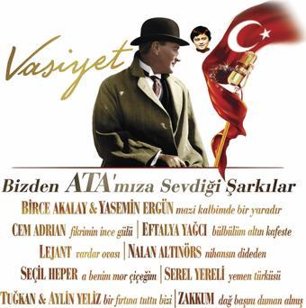 Bizden Ata'mıza Sevdiği Şarkılar - Çeşitli Sanatçı lar (Plak)