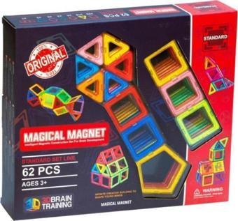 Başel Oyuncak Magical Magnet 62 Parça Oyun Seti