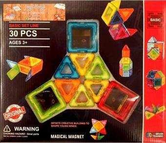 Joyce Toys 30 Parca Yaratıcı Mıknatıs ( Magnet) Seti