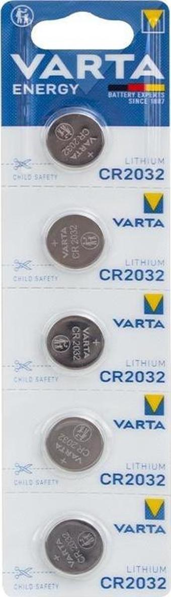 Varta CR2032 3 Volt Lityum Pil (5'li Paket)