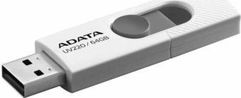 Adata UV220 64GB USB 2.0 Flash Bellek Beyaz/Gri