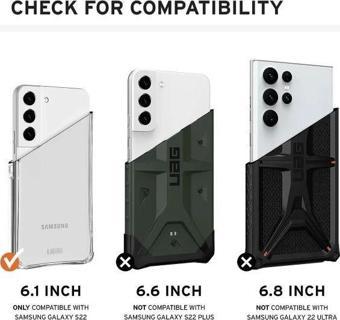 UAG Pathfinder Samsung Galaxy S22 Kılıf Plasma - Ash
