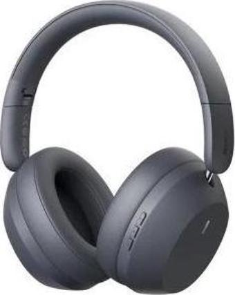 Baseus Kablosuz Bluetooth Katlanabilir Kulaklık Gri