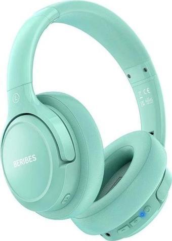 BERIBES Kulak Üstü Bluetooth Kulaklık Yeşil