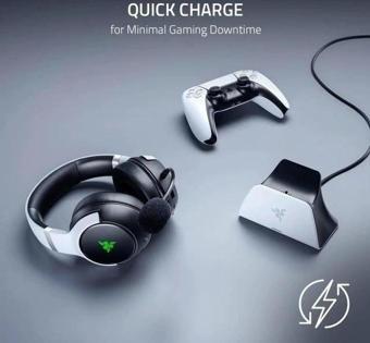 Razer PS5 Kumanda Hızlı Şarj Standı Beyaz