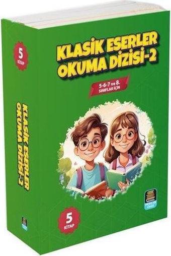 Klasik Eserler Okuma Dizisi Seti 2 - 5 Kitap Takım - 6 - 7 ve 8. Sınıflar İçin - Jules Verne - Mercan Okul