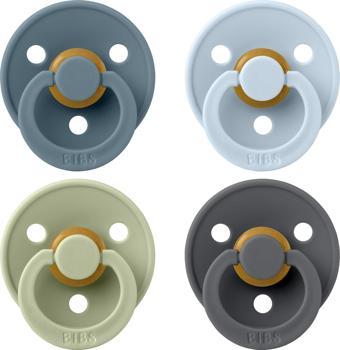 Bibs 4lü Emzik Seti - Petrol/Sage/Baby Blue/Iron 