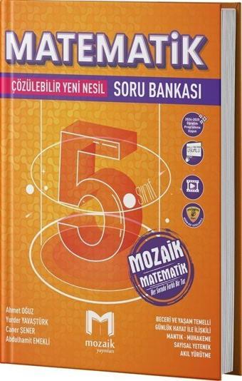 5. Sınıf Matematik Soru Bankası Mozaik Yayınları - Mozaik Yayınları