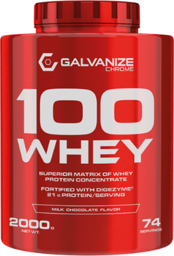 100 Whey Protein Tozu 2000 gr Milk Chocolate