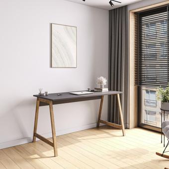 Lagomood Denge Çalışma Masası 120 cm Antrasit Ceviz