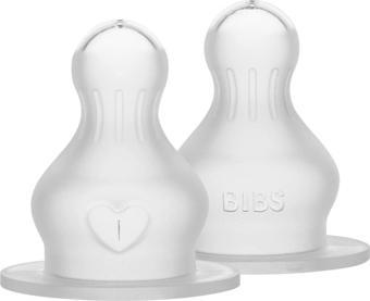 Bibs İkili Silikon Biberon Ucu Hızlı Akış
