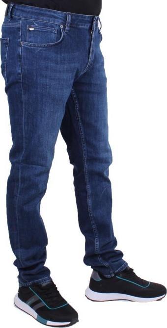 Twister Panama 767-02 Lacivert Düşük Bel Dar Paça Erkek Jeans Pantolon