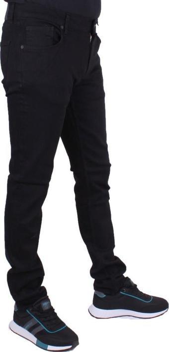 Twister Panama 731-01 Siyah Düşük Bel Dar Paça Erkek Jeans Pantolon