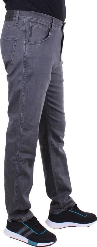 Twister Vegas 132-307 Antrasit Yüksek Bel Rahat Paça Erkek Jeans Pantolon