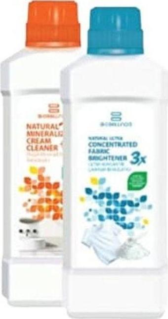 BioBellinda 3x Çamaşır Beyazlatıcı + Mineralli Krem Temizleyici