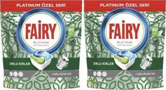 Fairy Platinum Özel Seri Bulaşık Makinesi Kapsülü 80 Li X 2 Adet