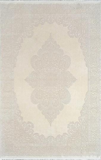 Pierre Cardin Pier Zen HG07A Krem Gri Viskon Akrilik Yumuşak Leke Tutmaz Silinebilir Halı