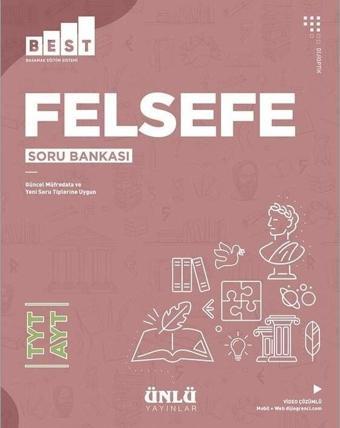 TYT AYT Felsefe BEST Soru Bankası Ünlü Yayıncılık - Ünlü Yayınları