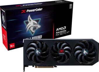 POWERCOLOR HELLHOUND RADEON RX9070 16G-L/OC GDDR6 256Bit Gaming Ekran Kartı