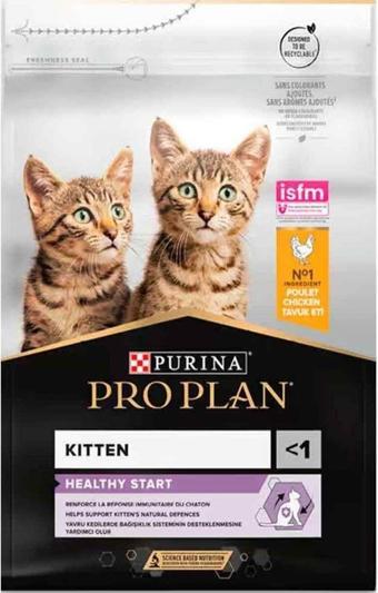 Pro Plan Original Kitten Tavuklu Ve Pirinçli Yavru Kedi Maması 10 Kg