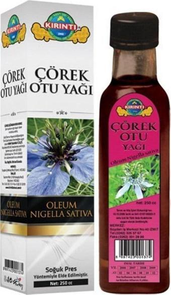 Kırıntı 2000 Çörek Otu Yağı 250 Ml 2 Adet