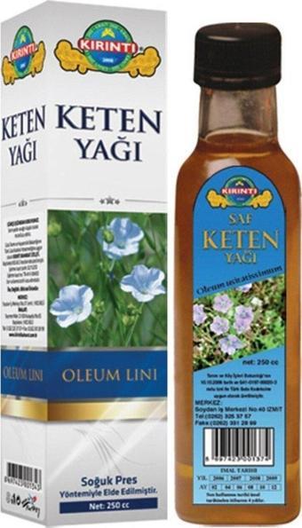Kırıntı 2000 Keten Tohumu Yağı 250 Ml 2 Adet