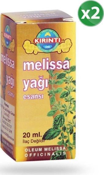 Kırıntı 2000 Melissa Yağı (Oğul Otu ) 20 Cc (2 Adet)