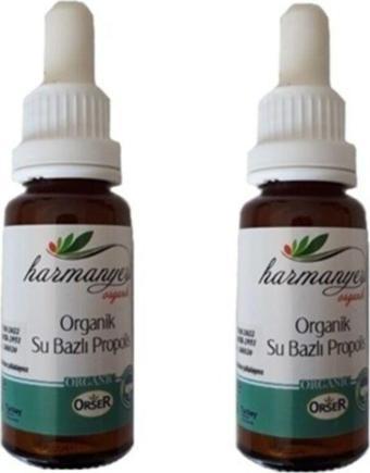 Harmanyeri Organik Su Bazlı Propolis 20 Ml*2 Adet